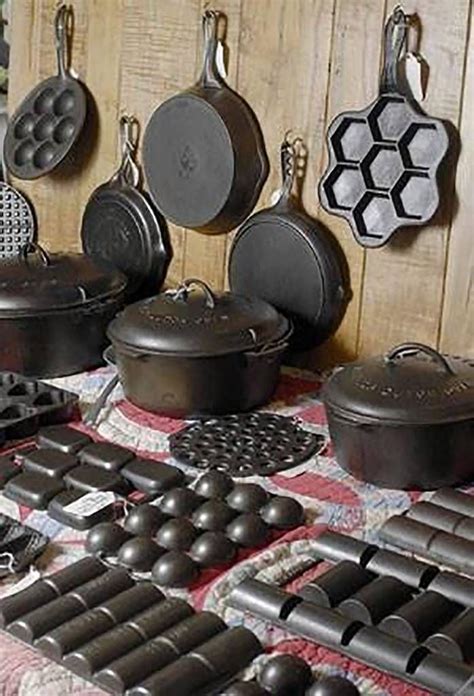 Like all our seasoned cast iron pieces, USA Enamel starts in our. . Cast iron collector